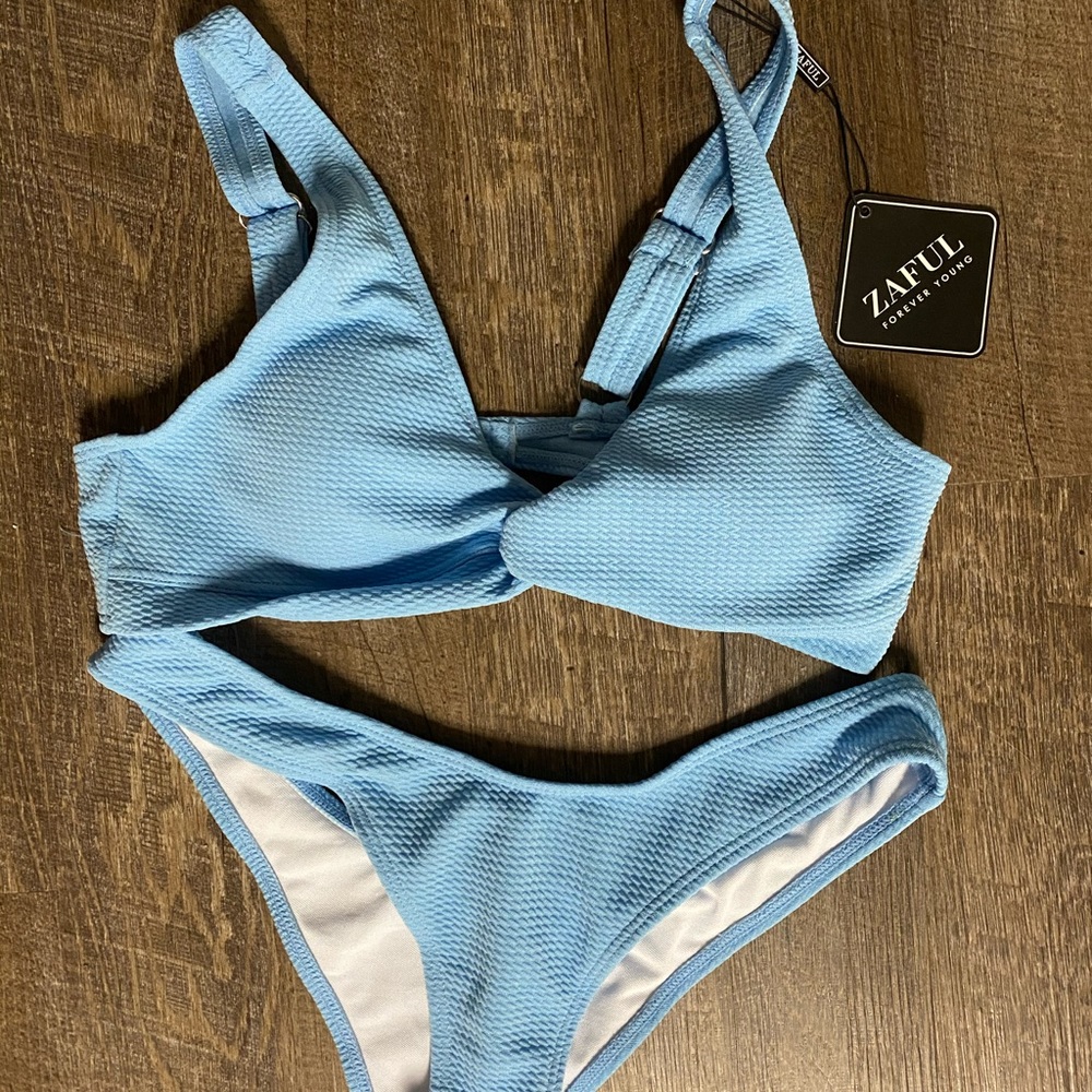 Baby Blue Bikini Set